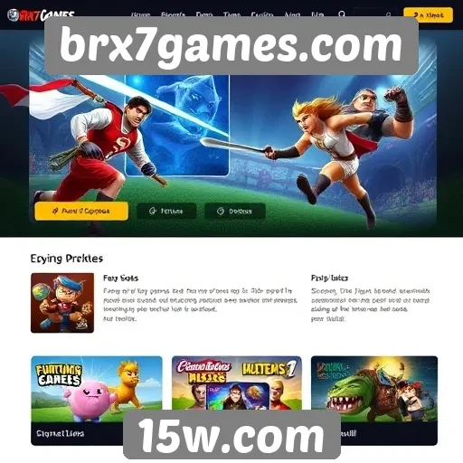 Aspectos de usabilidade do site brx7games.com